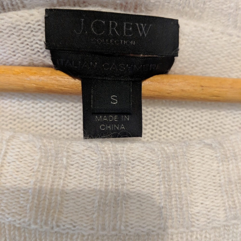J. CREW 100% Italian Cashmere Light Sweater